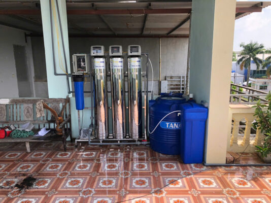Lắp đặt lọc tổng đầu nguồn cho biệt thự – TADA Home